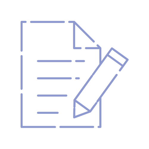 Checklist icon representing estimating support services